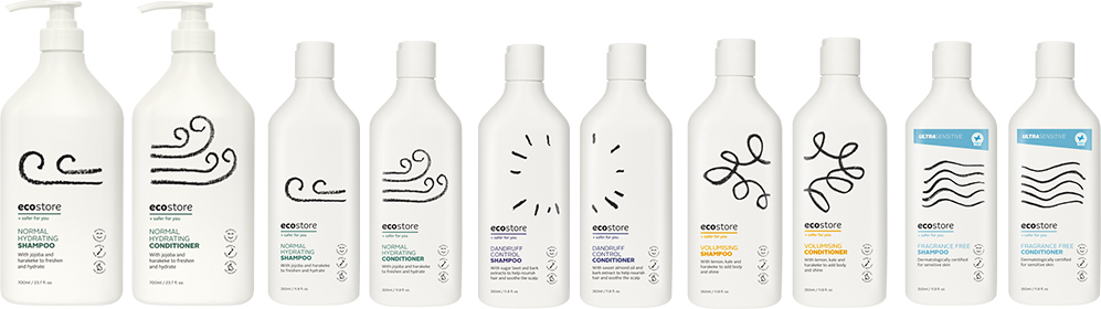 ecostore. new product lineup